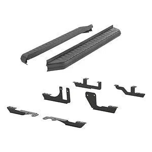 ARIES AeroTread 5" x 76" Black Stainless Running Boards, Select Traverse, Acadia 2061020 fits 2007-2012 GMC Acadia / 2007-...