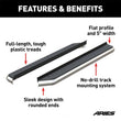 Load image into Gallery viewer, ARIES AeroTread 5" x 76" Polished Stainless Running Boards (No Brackets) 2051876 fits 2017-2018 Chevrolet Traverse Premier...