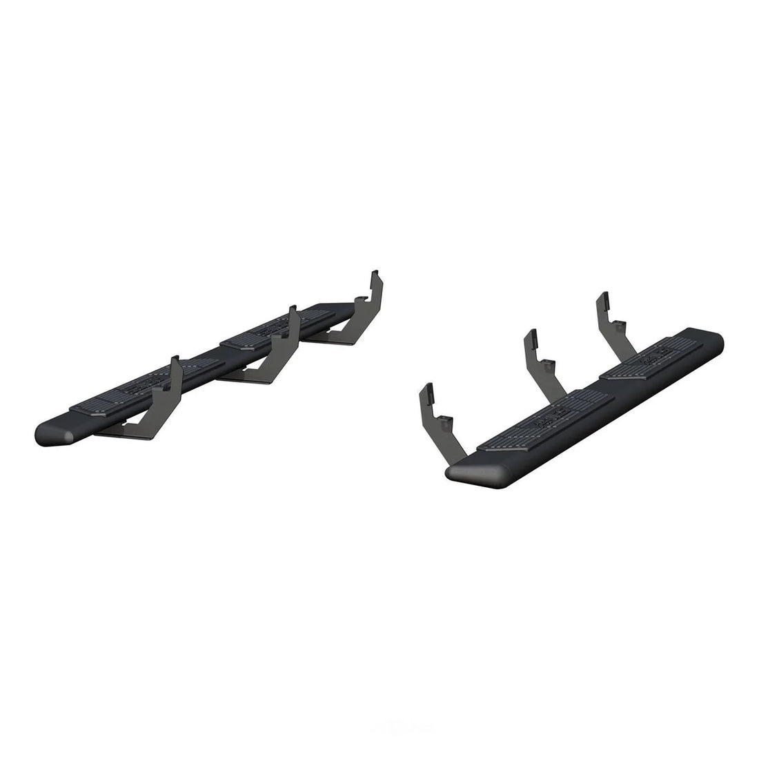 ARIES AscentStep 5-1/2" x 75" Black Steel Running Boards 2558043 fits Chevrolet Colorado / GMC Canyon - Additional View 5