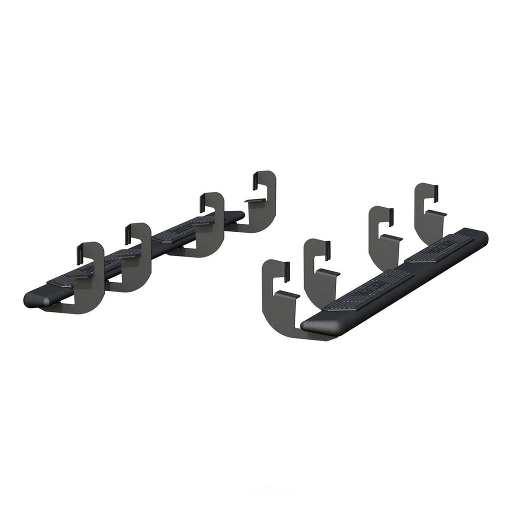 ARIES AscentStep 5-1/2" x 75" Black Steel Running Boards 2558051 fits Chevrolet Silverado / GMC Sierra - Additional View 5