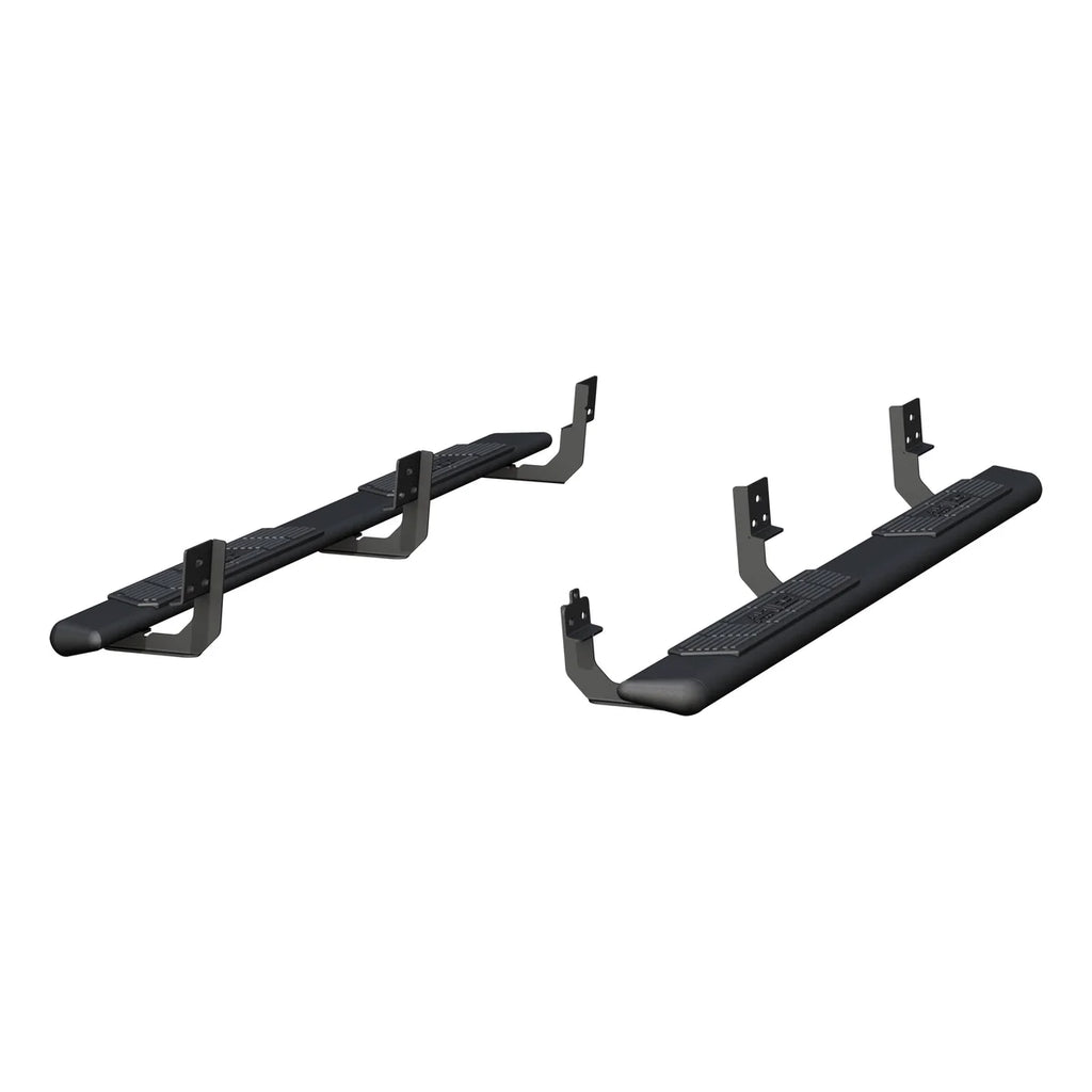 ARIES AscentStep 5-1/2" x 85" Black Steel Running Boards 2558006 fits Ram 1500 / 2500 / 3500 - Main Product View