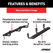 Load image into Gallery viewer, ARIES AscentStep 5-1/2" x 85" Black Steel Running Boards 2558019 fits 2007-2019 Toyota Tundra