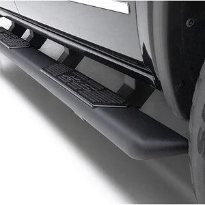 ARIES AscentStep 5-1/2" x 85" Black Steel Running Boards 2558044 fits Chevrolet Colorado / GMC Canyon - Back View