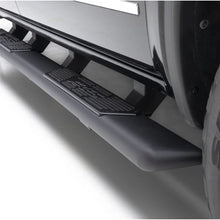 Load image into Gallery viewer, ARIES AscentStep 5-1/2" x 91" Black Steel Running Boards 2558007 fits Ram 1500 / Ram CREW - Installation View