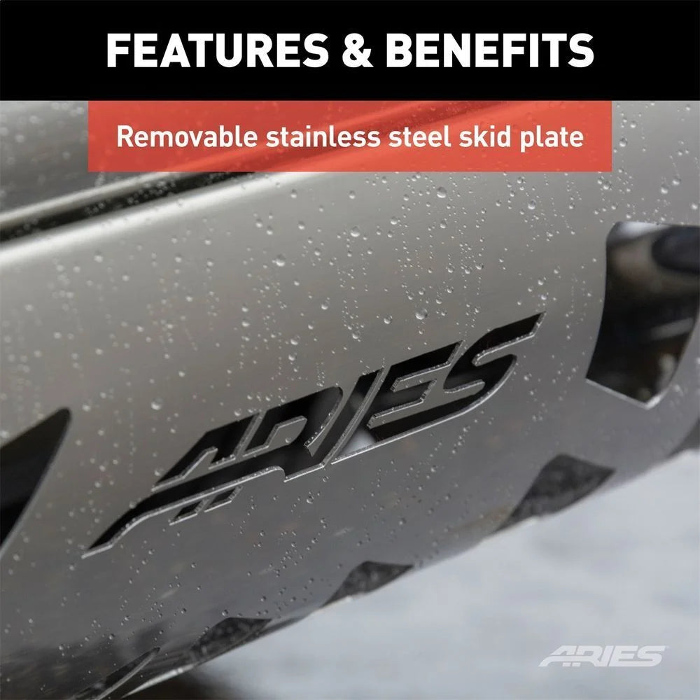 ARIES B35-1003 2-1/2-Inch Black Steel Bull Bar B35-1003 fits Jeep Grand Cherokee - Additional View 9