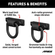 Load image into Gallery viewer, ARIES Bolt-On Anti-Rattle D-Rings (9,000 lbs, 2-Pack) 2081300 - Additional View 6