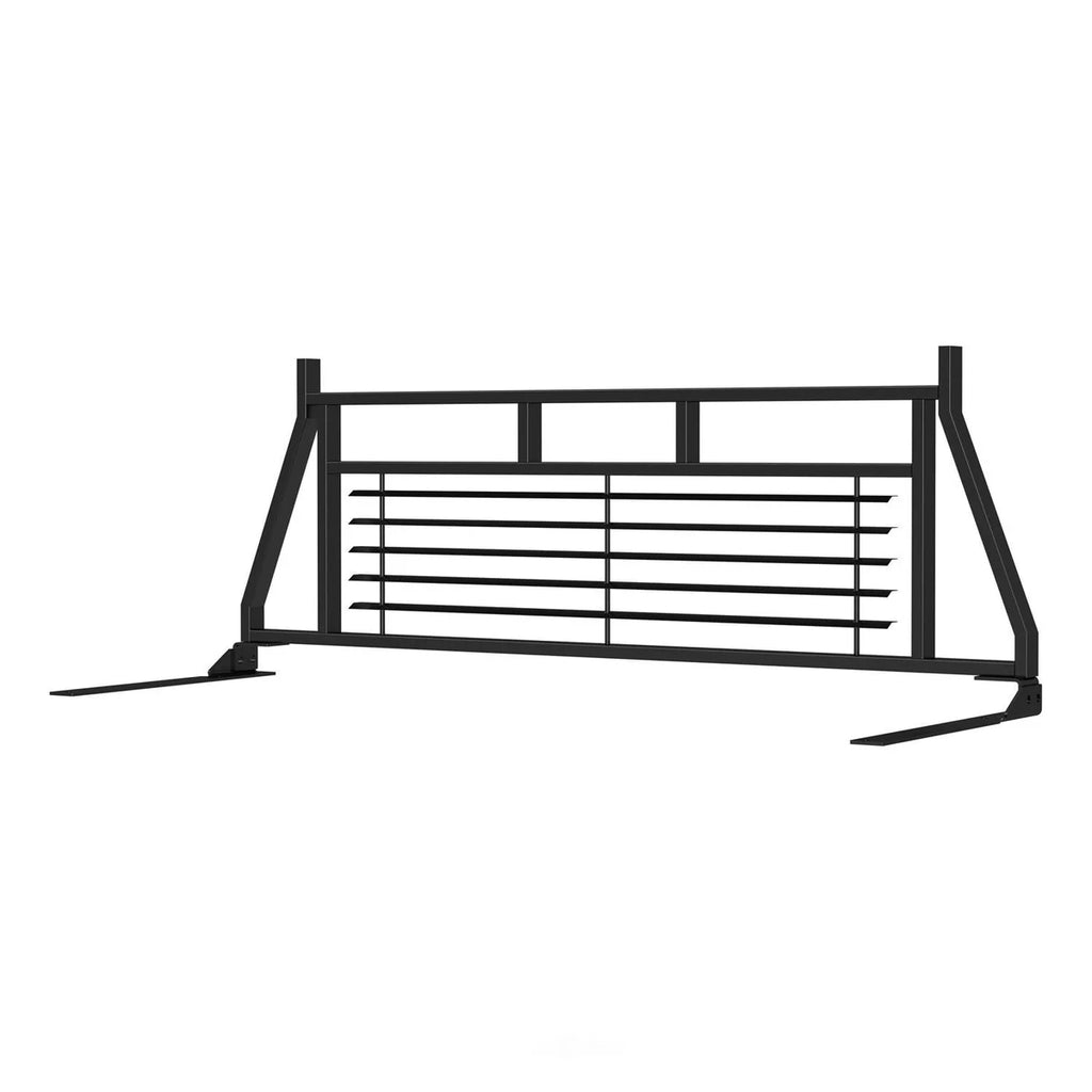 ARIES Classic Black Steel Headache Rack 111000 fits GMC / Ram - Back View