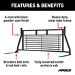 Load image into Gallery viewer, ARIES Classic Black Steel Headache Rack 111001 fits Ford F-250 - Additional View 5