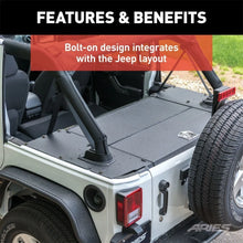 Load image into Gallery viewer, ARIES Jeep JK Unlimited Security Cargo Lid Side Panels ALC25001-01 fits Jeep JK - Additional View 5