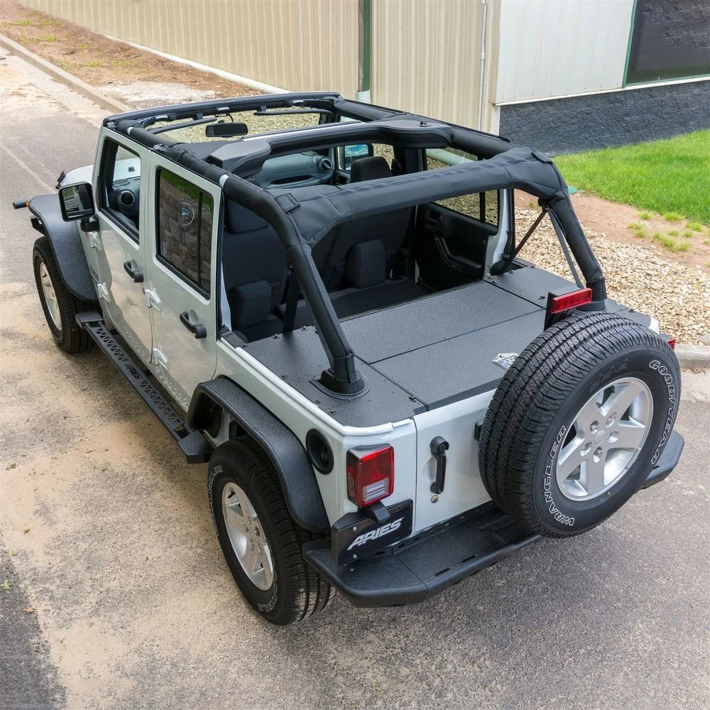 ARIES Jeep JK Unlimited Security Cargo Lid Side Panels ALC25001-01 fits Jeep JK - Additional View 7