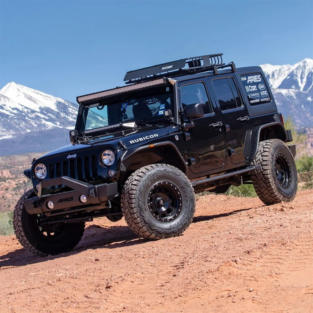 ARIES Jeep Wrangler JK Aluminum Front Inner Fender Liners 1500350 fits Jeep Wrangler - Additional View 7