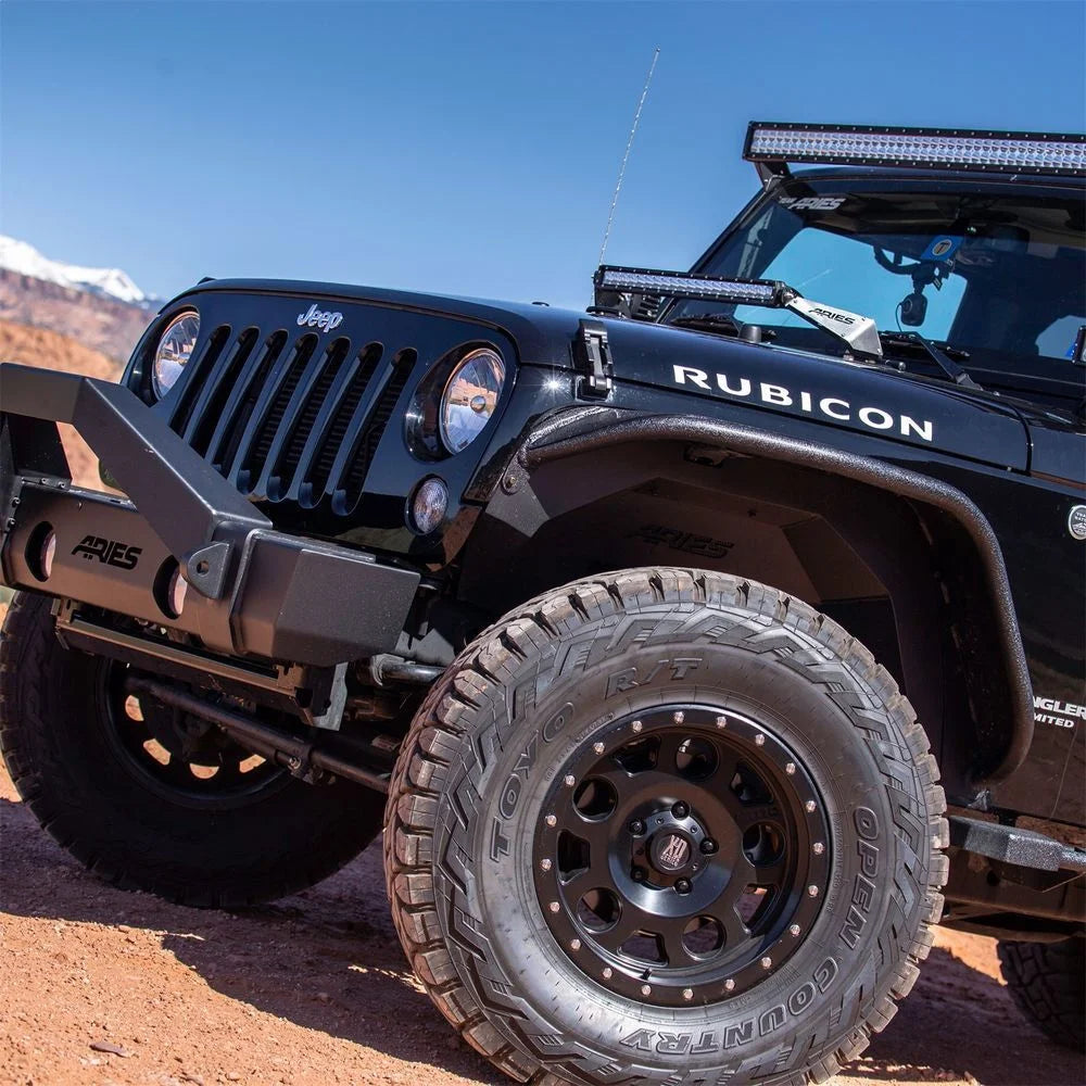 ARIES Jeep Wrangler JK Aluminum Front Inner Fender Liners 1500350 fits Jeep Wrangler - Additional View 8