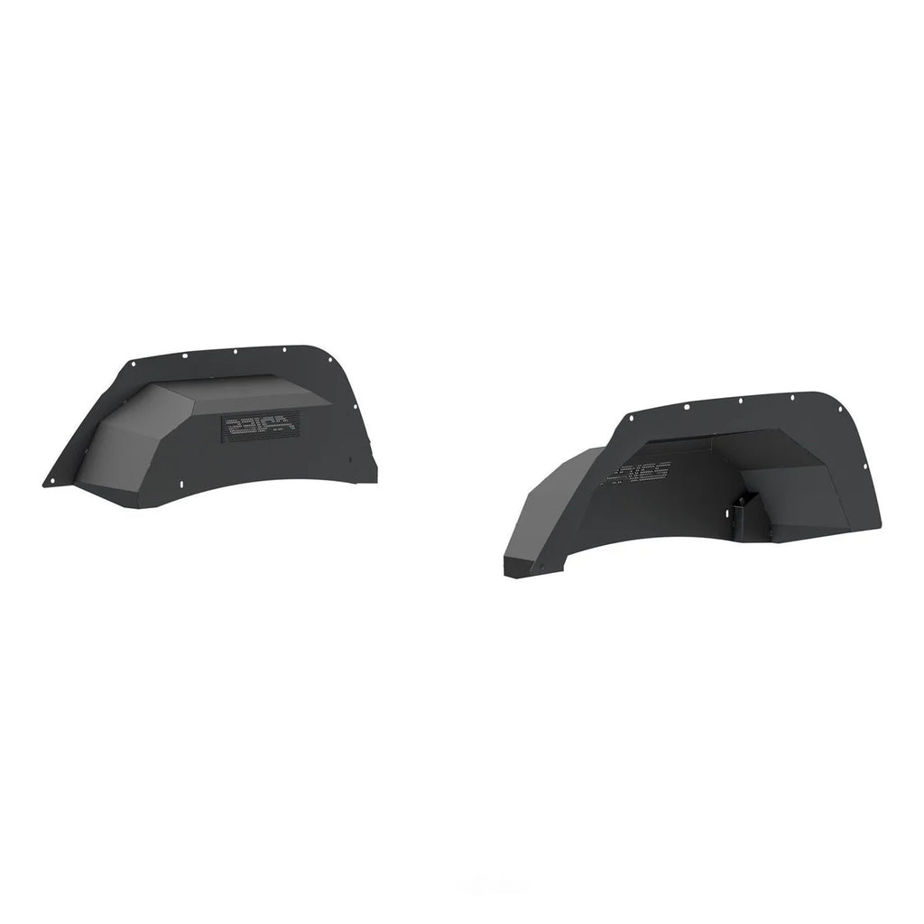 ARIES Jeep Wrangler JK Aluminum Rear Inner Fender Liners 2500350 fits Jeep Wrangler - Main Product View