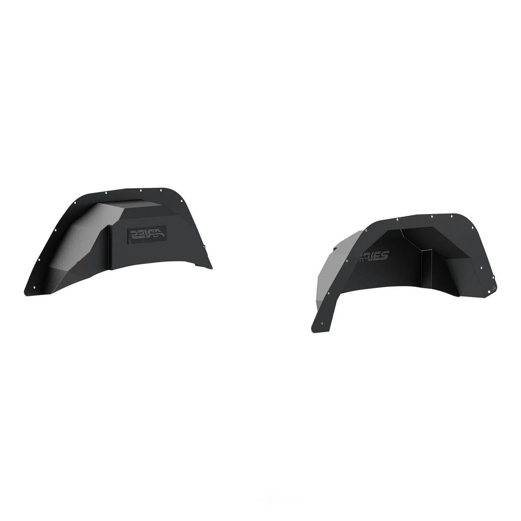 ARIES Jeep Wrangler JL Aluminum Rear Inner Fender Liners 2500550 fits 2018-2019 Jeep Wrangler - Main Product View