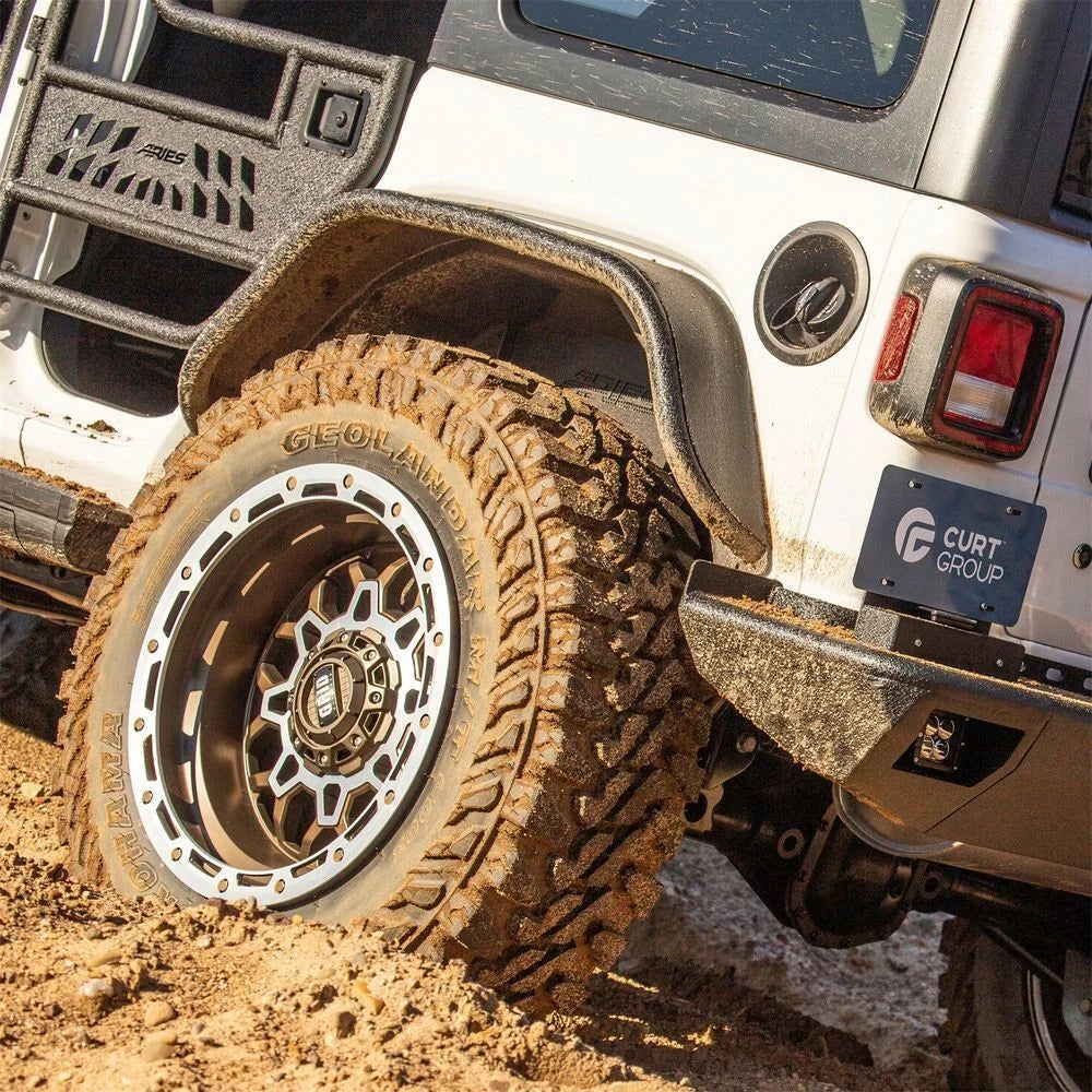 ARIES Jeep Wrangler JL Aluminum Rear Inner Fender Liners 2500550 fits 2018-2019 Jeep Wrangler - Additional View 8