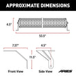 Load image into Gallery viewer, ARIES Jeep Wrangler JL, Gladiator Windshield Light Bar and Brackets 1501306 fits Jeep Wrangler / 2018 Jeep Wrangler Rubico...