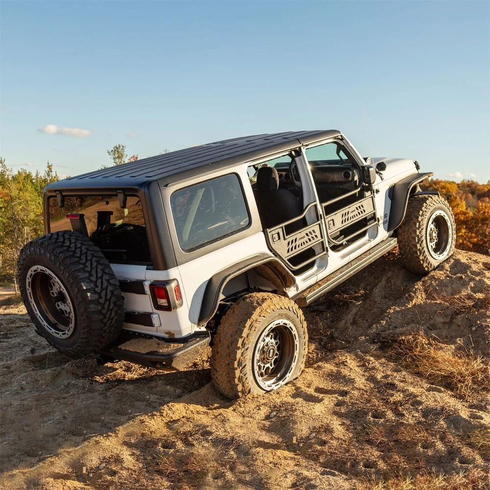 ARIES Jeep Wrangler JL Heavy-Duty Spare Tire Carrier 2563001 fits 2018-2019 Jeep Wrangler - Additional View 10