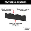 Load image into Gallery viewer, ARIES LED Light Cover for 10" Single-Row Light Bars 1501261 - Back View