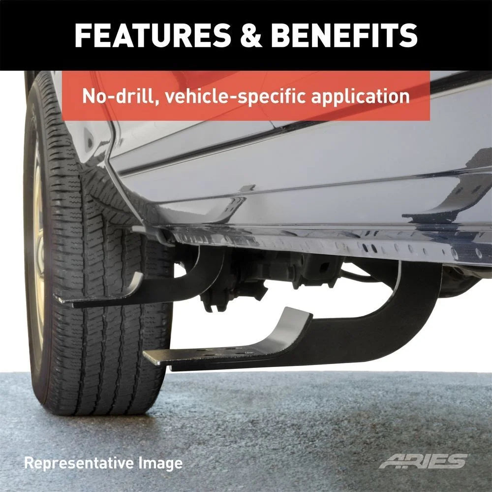 ARIES Mounting Brackets for 6" Oval Side Bars 4515 - Additional View 5