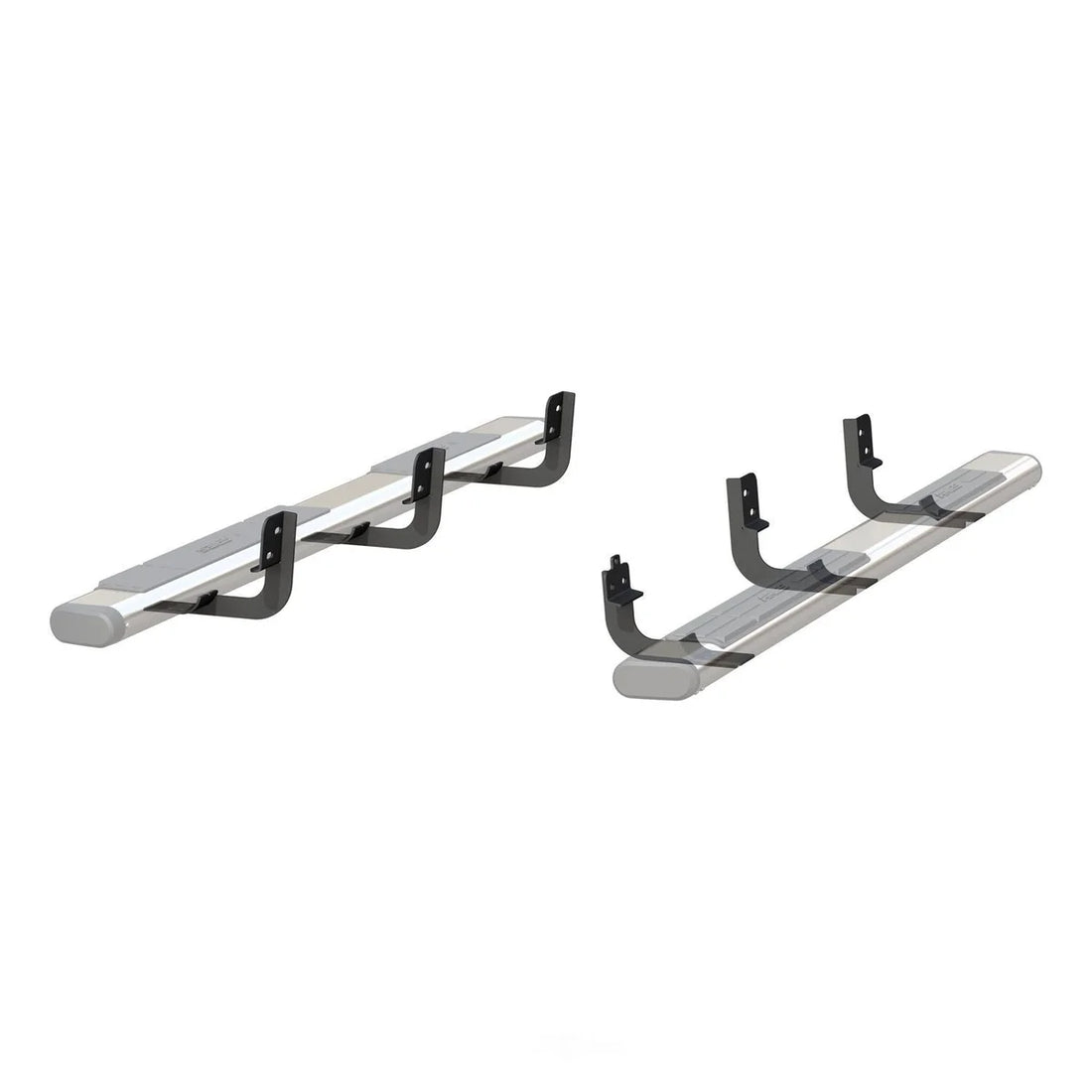 ARIES Mounting Brackets for 6" Oval Side Bars 4523 - Installation View
