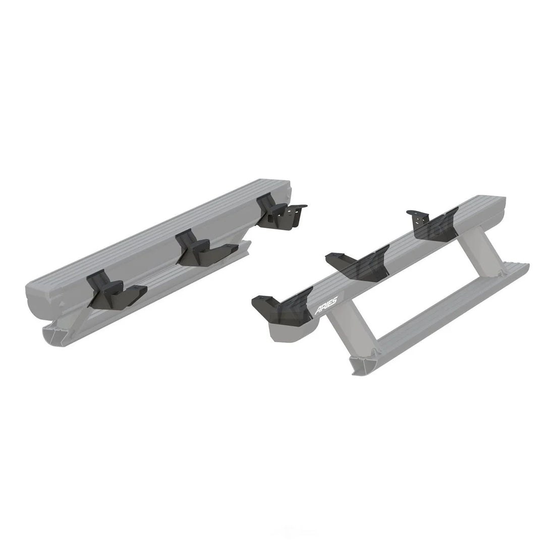ARIES Mounting Brackets for ActionTrac 3025170 fits 2007-2017 Jeep Wrangler - Side View