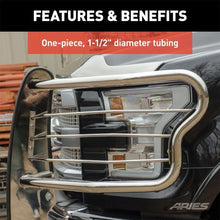 Load image into Gallery viewer, ARIES Polished Stainless Grille Guard 3067-2 fits Ford F-250 Super Duty / F-350 Super Duty - Additional View 7