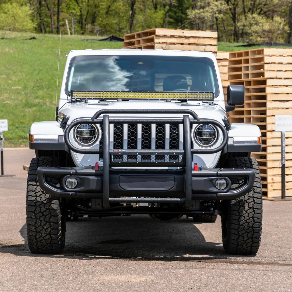 ARIES Pro Series Black Steel Grille Guard P1053 fits Jeep Wrangler JL / Gladiator - Main Product View
