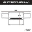 Load image into Gallery viewer, ARIES Pro Series Black Steel Grille Guard P4088 fits Chevrolet Colorado / GMC Canyon - Main Product View