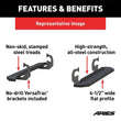 Load image into Gallery viewer, ARIES RidgeStep 6-1/2" x 53" Black Steel Running Boards 2055516 fits 2004-2014 Ford F-150 - Installation View
