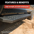 Load image into Gallery viewer, ARIES RidgeStep 6-1/2" x 53" Black Steel Running Boards 2055527 fits Toyota Tundra - Additional View 5