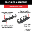 Load image into Gallery viewer, ARIES RidgeStep 6-1/2" x 75" Black Steel Running Boards 2055514 fits 2009-2018 Dodge Ram 1500 / Ram 1500