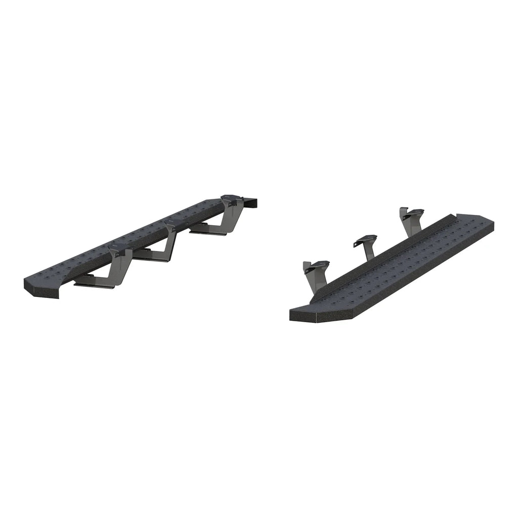 ARIES RidgeStep 6-1/2" x 75" Black Steel Running Boards 2055553 fits Dodge DURANGO