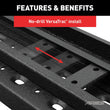 Load image into Gallery viewer, ARIES RidgeStep 6-1/2" x 75" Black Steel Running Boards 2055554 fits Ford Explorer