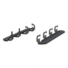 Load image into Gallery viewer, ARIES RidgeStep 6-1/2" x 75" Black Steel Running Boards 2055530 fits Chevrolet Silverado / GMC Sierra - Side View