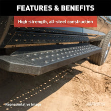 Load image into Gallery viewer, ARIES RidgeStep 6-1/2" x 85" Black Steel Running Boards (No Brackets) C2885 fits 2007-2020 Toyota Tundra - Installation View