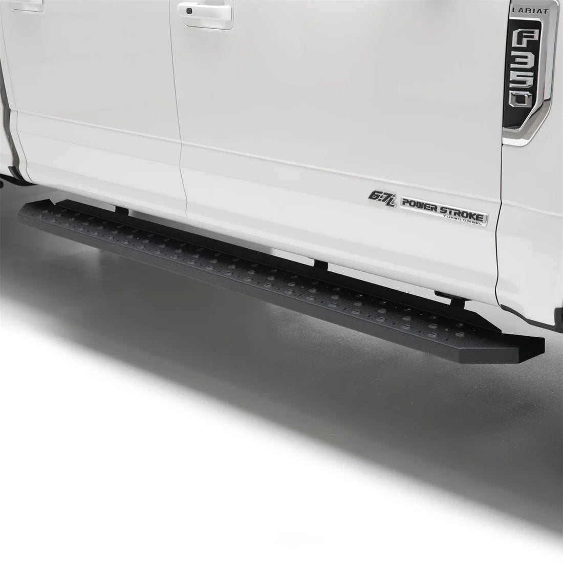 ARIES RidgeStep 6-1/2" x 85" Black Steel Running Boards 2055521 fits Ford F-Series - Additional View 10