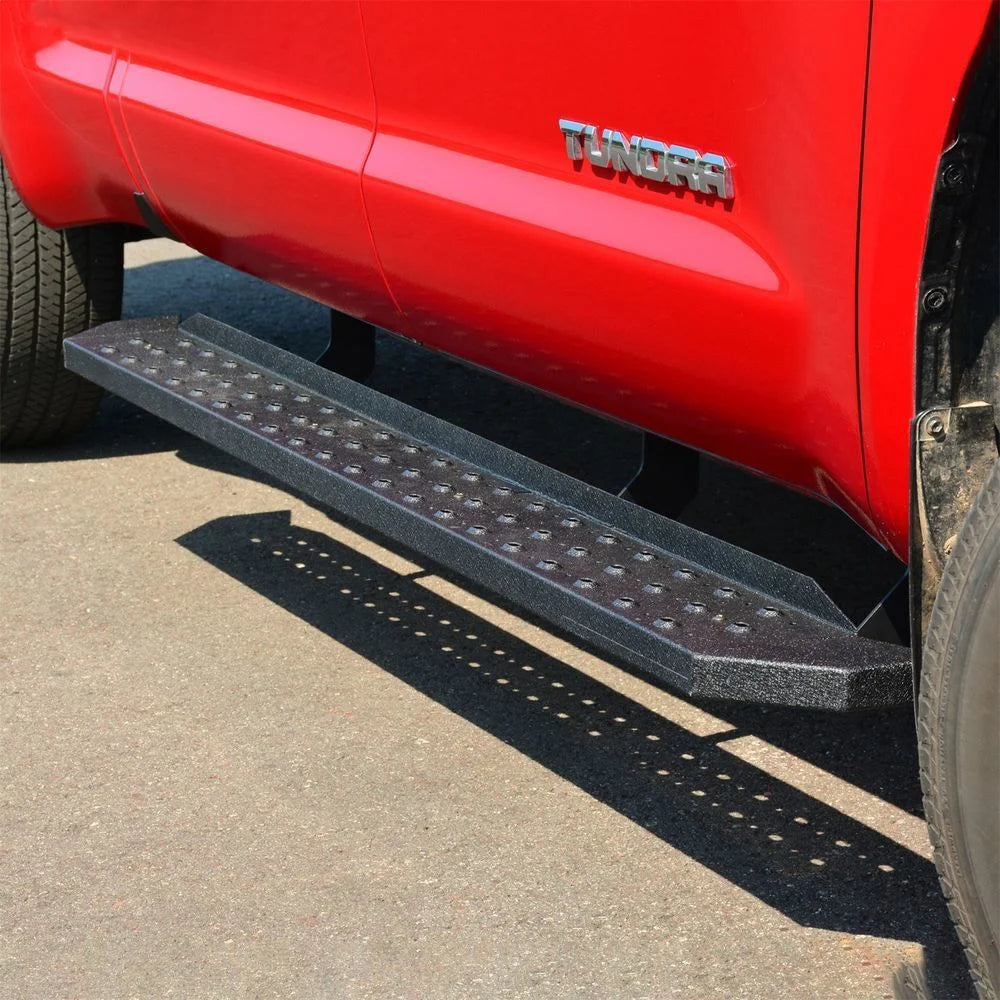 ARIES RidgeStep 6-1/2" x 85" Black Steel Running Boards 2055528 fits 2007-2019 Toyota Tundra - Additional View 10