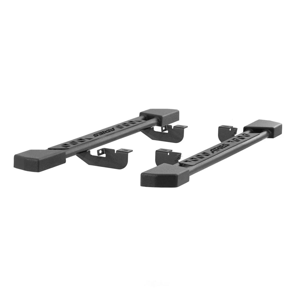 ARIES Rocker Step Running Boards 2074100 fits Jeep Wrangler JK - Side View