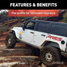 Load image into Gallery viewer, ARIES Rocker Step Running Boards 2074100 fits Jeep Wrangler JK - Additional View 6