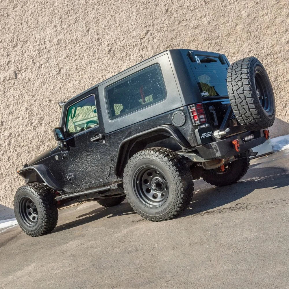 ARIES Rocker Step Running Boards 2074100 fits Jeep Wrangler JK - Additional View 9