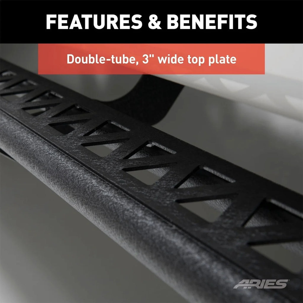 ARIES Rocker Step Running Boards 2074101 fits Jeep Wrangler JK Unlimited - Additional View 5