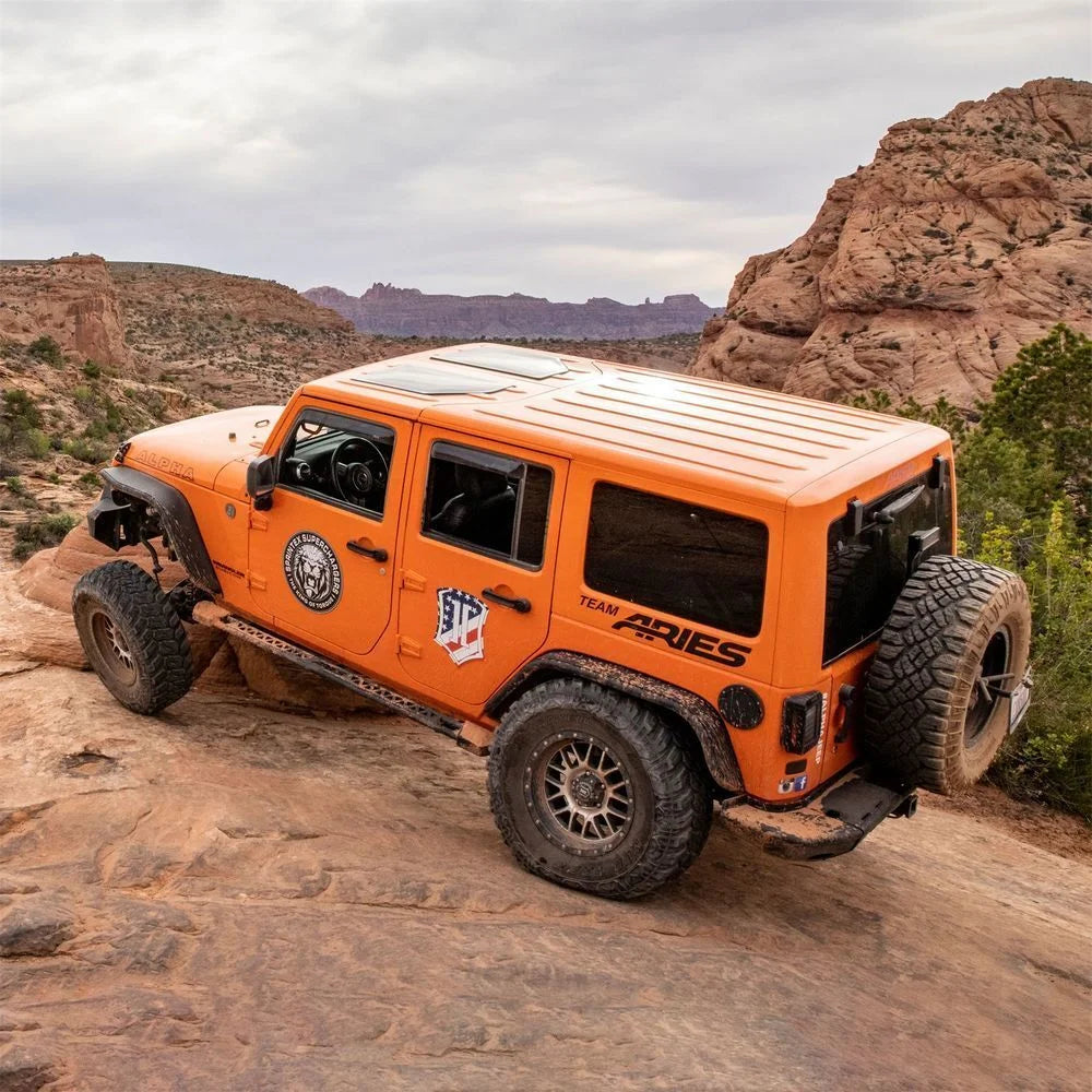 ARIES Rocker Step Running Boards 2074101 fits Jeep Wrangler JK Unlimited - Additional View 9