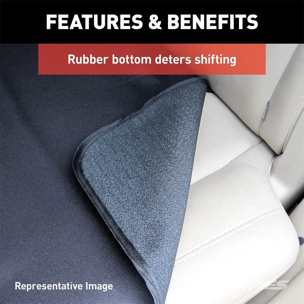 ARIES Seat Defender 58" x 55" Removable Waterproof Black Bench Seat Cover 3146-09 - Additional View 6