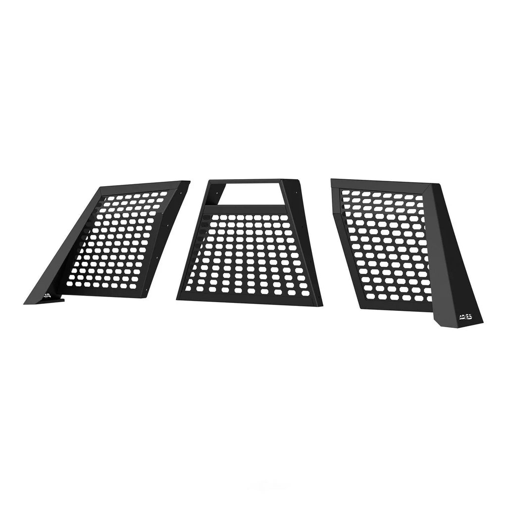 ARIES Switchback Black Aluminum Headache Rack 1110111 fits Dodge Ram / Ram 1500 / 2500 / 3500 - Back View