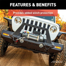 Load image into Gallery viewer, ARIES TrailChaser Aluminum Front Bumper Angular Brush Guard 2081101 fits 2007-2019 Jeep Wrangler - Additional View 5