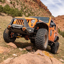 Load image into Gallery viewer, ARIES TrailChaser Aluminum Front Bumper Angular Brush Guard 2081101 fits 2007-2019 Jeep Wrangler - Additional View 8
