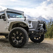 Load image into Gallery viewer, ARIES TrailChaser Aluminum Front Bumper Angular Brush Guard 2081101 fits 2007-2019 Jeep Wrangler - Additional View 9
