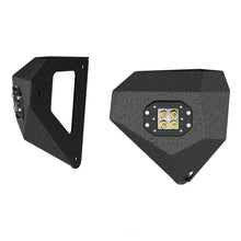 Load image into Gallery viewer, ARIES TrailChaser Aluminum Front Bumper Corners with LEDs 2081205 fits Jeep Wrangler / Gladiator - Main Product View