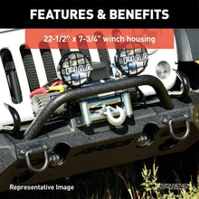 Load image into Gallery viewer, ARIES TrailChaser Aluminum Front Bumper (Option 5) 2082075 fits Jeep Wrangler JL / Gladiator / 2018-2019 Jeep Wrangler Rub...