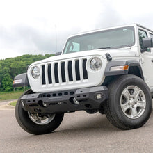 Load image into Gallery viewer, ARIES TrailChaser Aluminum Front Bumper (Option 5) 2082075 fits Jeep Wrangler JL / Gladiator / 2018-2019 Jeep Wrangler Rub...